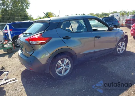 2020 Nissan Kicks S Xtronic Cvt z USA, uszkodzony, nr VIN 3N1CP5BV4LL515706